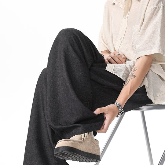 Damen Palazzo-Loungehose mit Tunnelzug und extra weitem Bein Nord Taschen