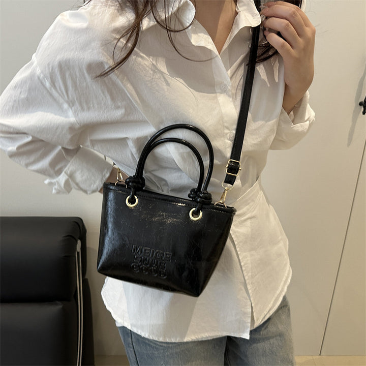 Damen elegante Mini-Handtasche mit strukturiertem Design und abnehmbarem Schulterriemen Nord Taschen