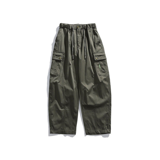 Herren Cargo-Hose mit elastischem Bund, Tunnelzug und multiplen Utility-Taschen Nord Taschen