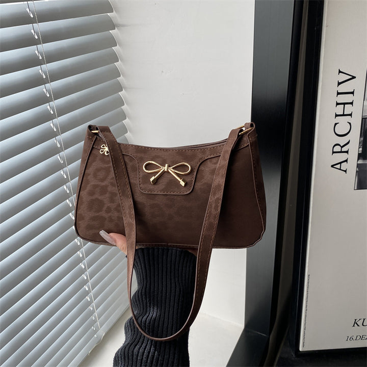 Damen Umhängetasche mit elegantem Leopardenmuster Nord Taschen