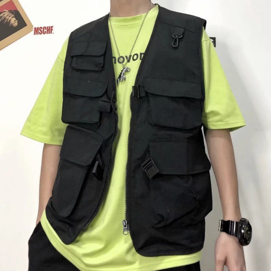 Unisex multifunktionale utilitaristische Weste Nord Taschen