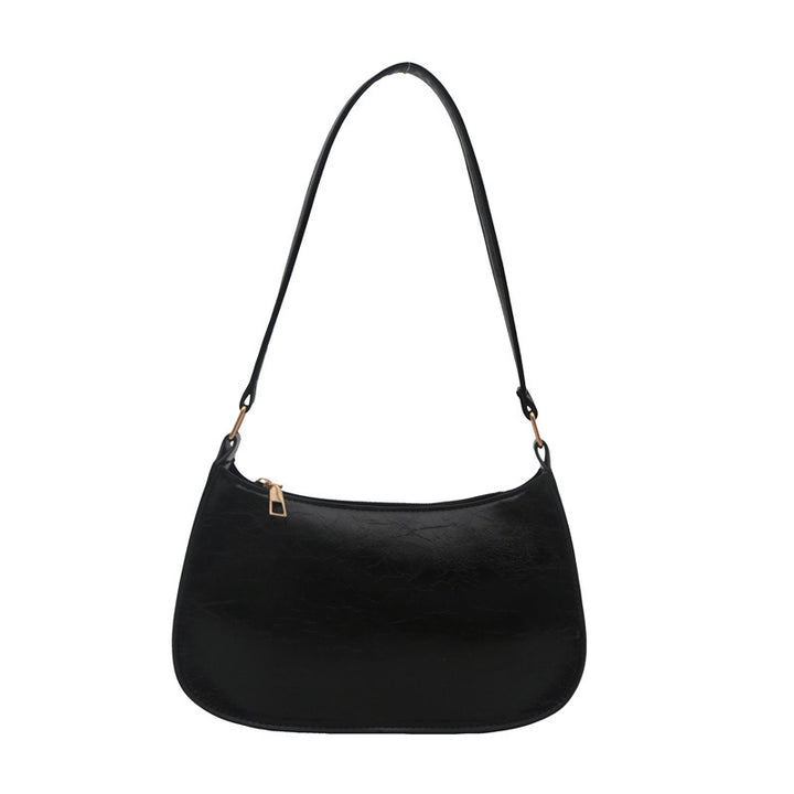 Damen elegante Umhängetasche aus veganem Leder mit minimalistischer Form Nord Taschen