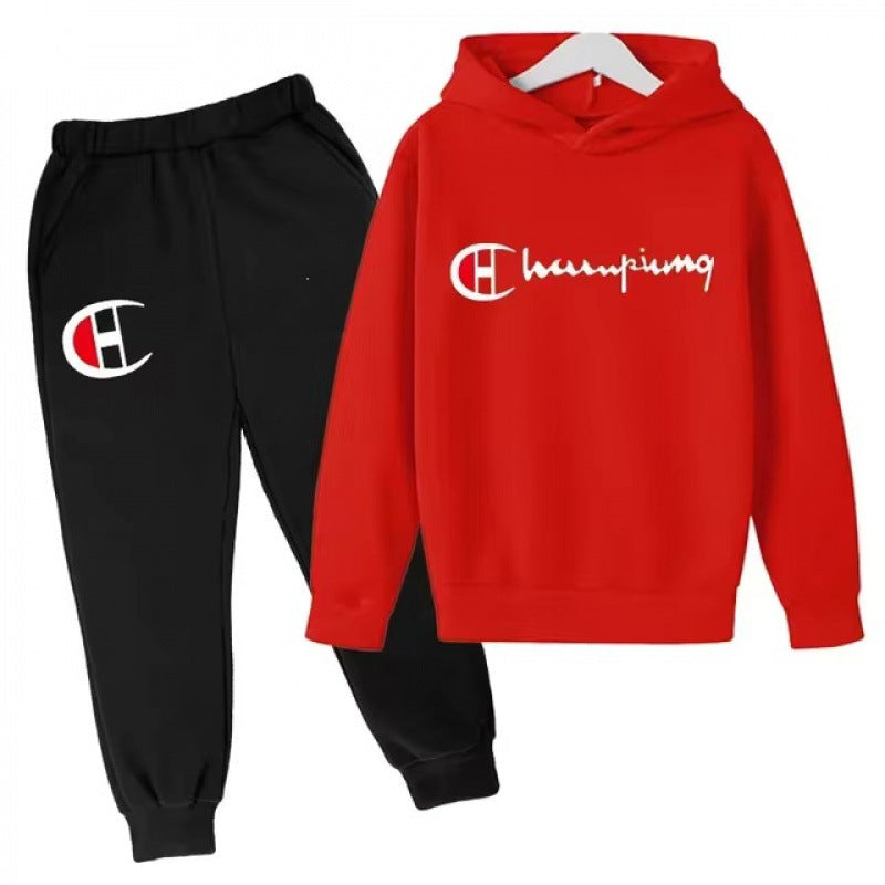 Unisex Kapuzenpullover mit Jogginghose Freizeitset Nord Taschen