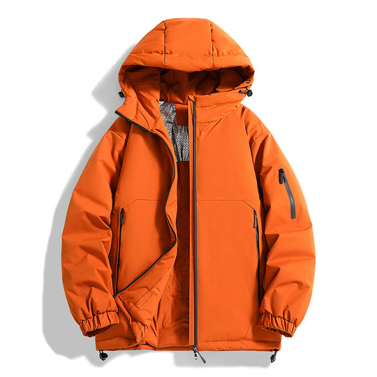 Unisex Warmer wasserabweisender Steppparka mit technischer Kapuze Nord Taschen