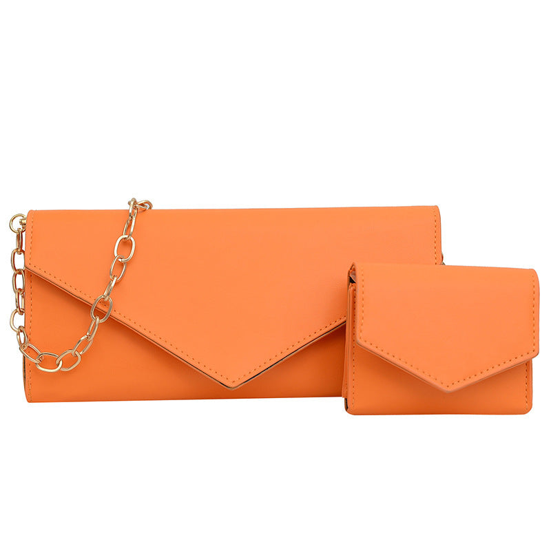 Damen elegante Clutch mit abnehmbarem Kartenetui Nord Taschen