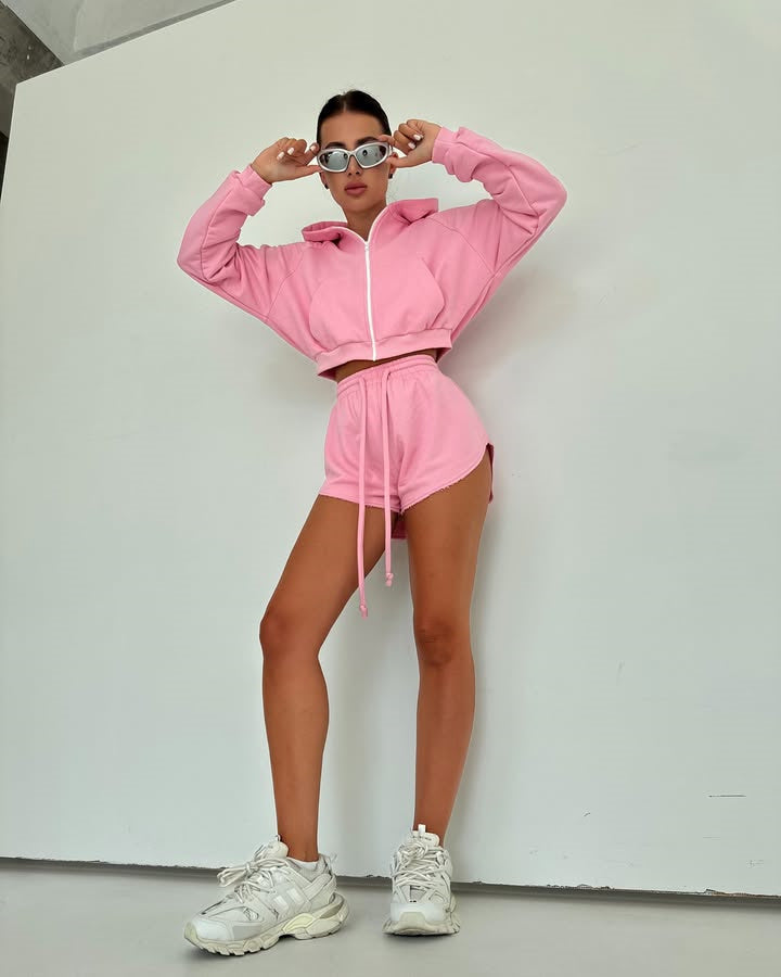 Damen Sportliches Zweiteiliges Set Nord Taschen