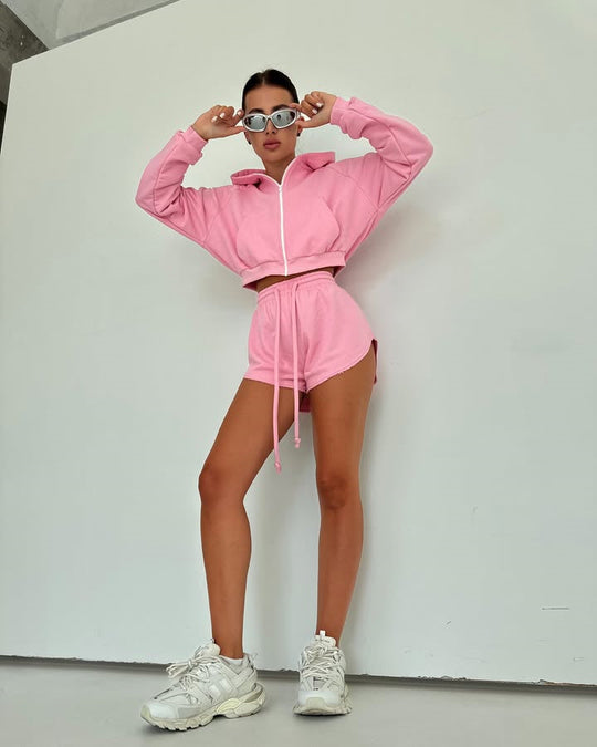 Damen Sportliches Zweiteiliges Set Nord Taschen