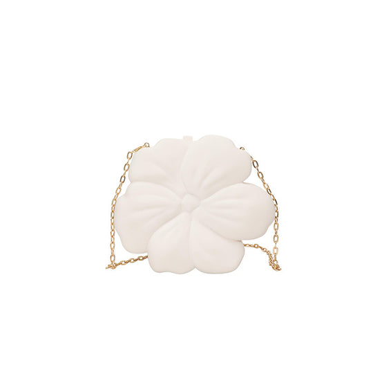 Damen-Clutch mit stilvollem Blumendesign und eleganter Kettenverzierung Nord Taschen