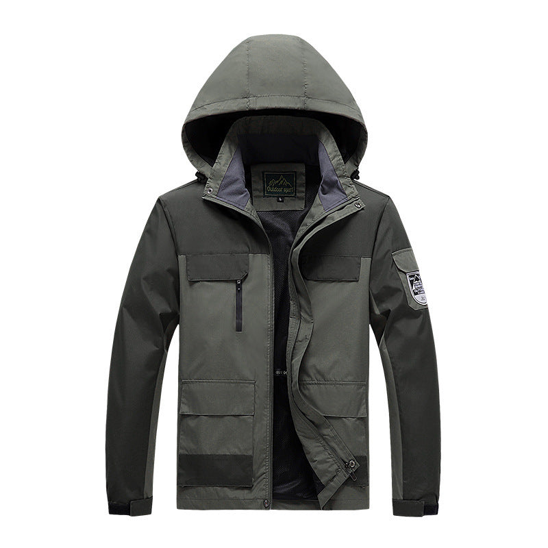 Herren Funktionsjacke mit praktischer Kapuze Nord Taschen 1787797310