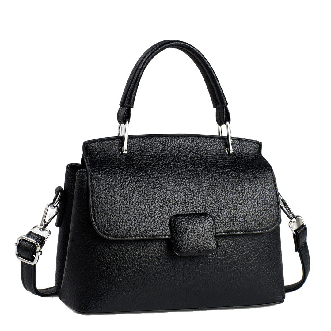 Damen elegante Handtasche mit strukturierter Oberfläche und abnehmbarem Schulterriemen Nord Taschen