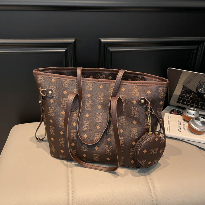 Damen große Tragetasche mit modischem Tiermotiv Nord Taschen