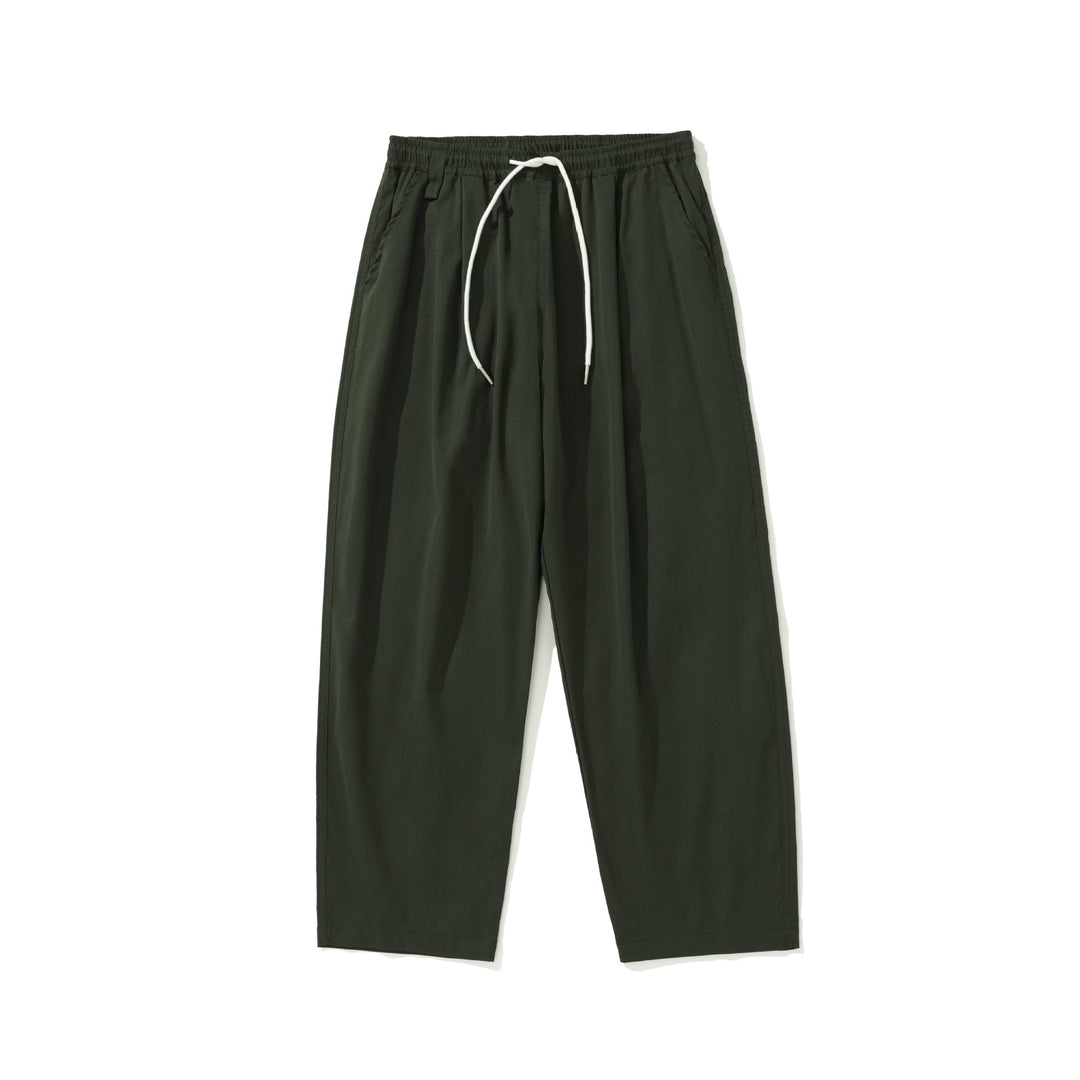 Damen Cropped-Komforthose mit elastischem Bund und Tunnelzug Nord Taschen