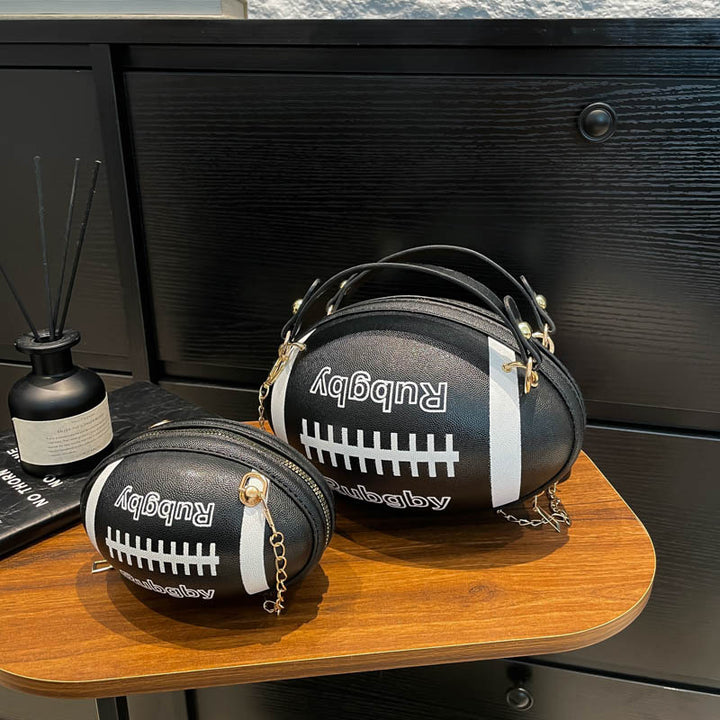 Damen kreative Handtasche im Rugby-Design Nord Taschen