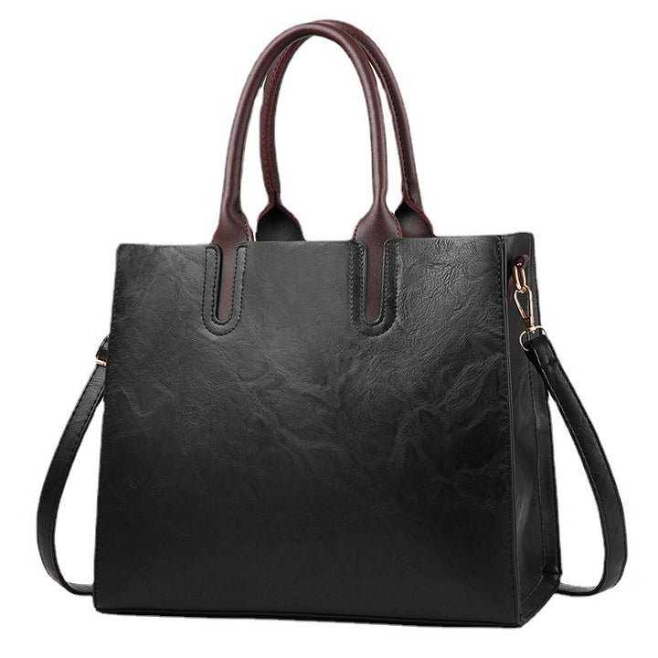 Damen elegante Tote-Handtasche mit abnehmbarem Schultergurt Nord Taschen