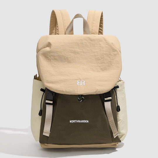 Damen Urbaner Rucksack mit praktischen Seitentaschen und verstellbarem Kordelzug Nord Taschen