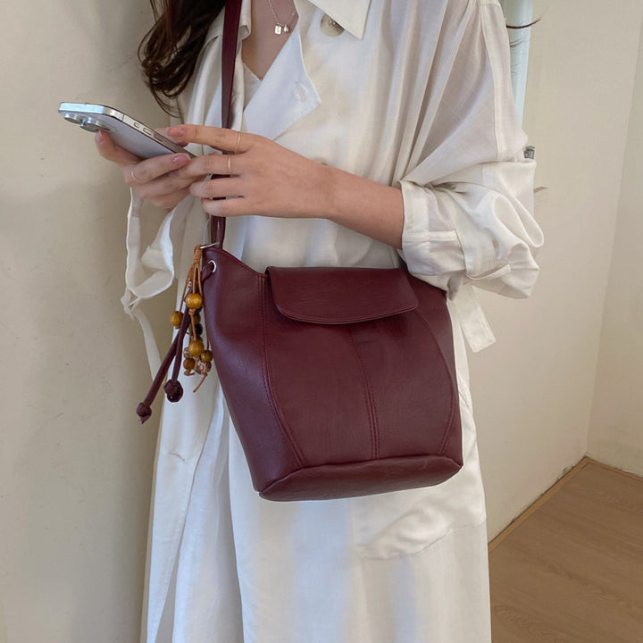 Damen elegante Umhängetasche aus hochwertigem Kunstleder Nord Taschen