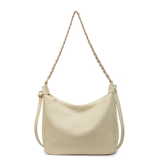 Damen Hobo Tasche mit kunstvoll geflochtenem Schulterriemen Nord Taschen