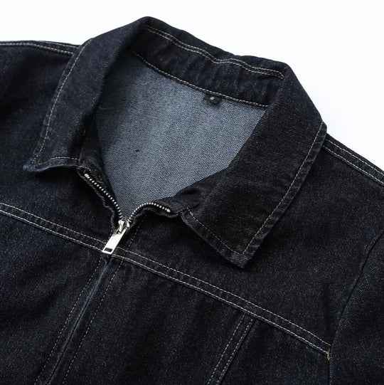 Damen High-Waist Jeanshose mit weitem Bein und Kontrastnähten Nord Taschen
