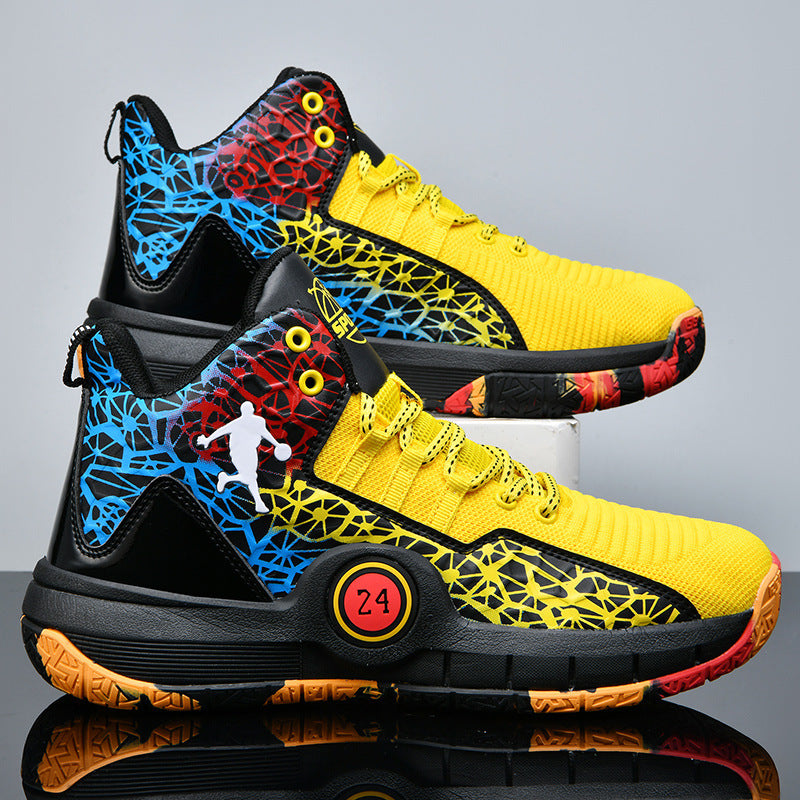 Damen High-Performance Basketballschuhe mit dynamischem Dämpfungssystem und rutschfester Sohle
