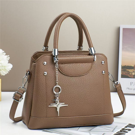Damen Handtasche mit modischen Akzenten und abnehmbaren Schulterriemen Nord Taschen