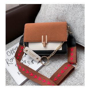 Damen umhängetasche mit elegantem Klappenverschluss Nord Taschen