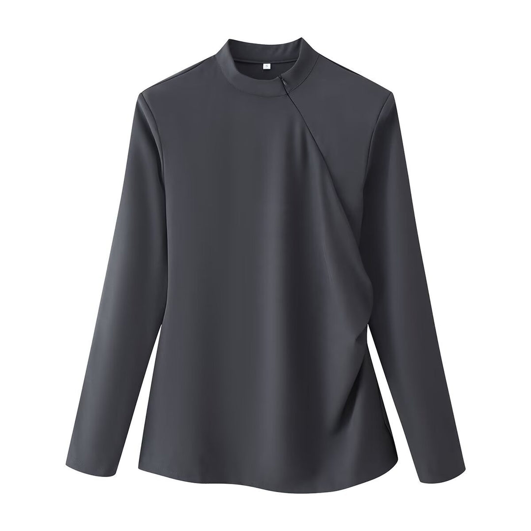 Damen Weite High‑Waist Jogginghose mit elastischem Bund, Eingrifftaschen und gerafften Beinabschlüssen Nord Taschen