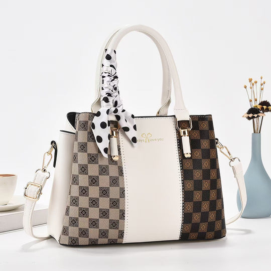 Damen modische Handtasche mit vielseitigem Tragegurt und eleganten Akzenten Nord Taschen