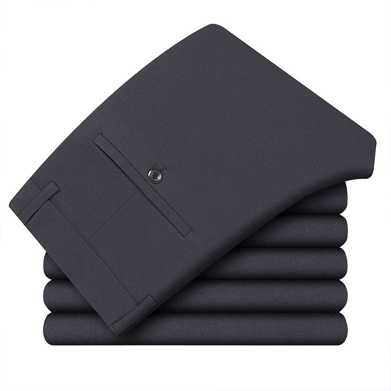 Herren Elegante Businesshose mit Stretch, Bügelfalte und Leistentasche Nord Taschen