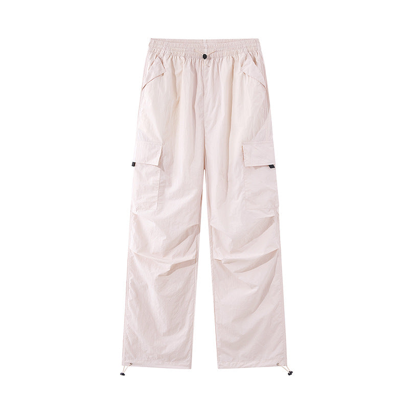 Unisex Leichte technische Cargo-Hose mit Kordelzug und verstellbarem Saum Nord Taschen