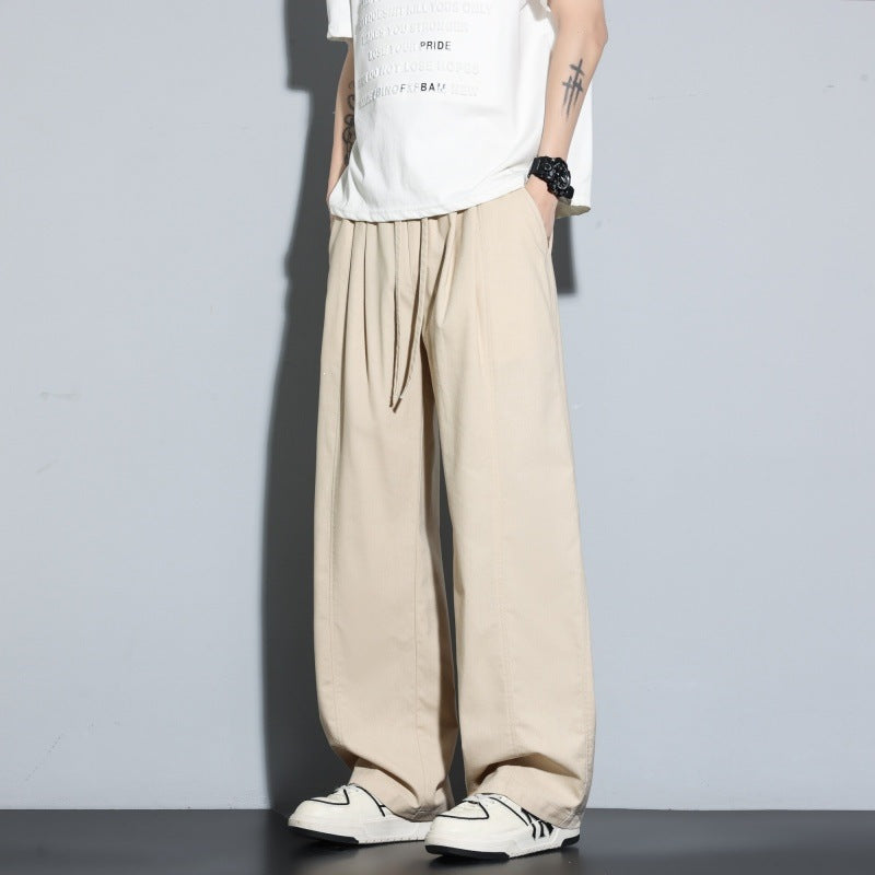 Damen Weite Lagen-Loungehose mit Cargo-Details & elastischem Tunnelzug Nord Taschen