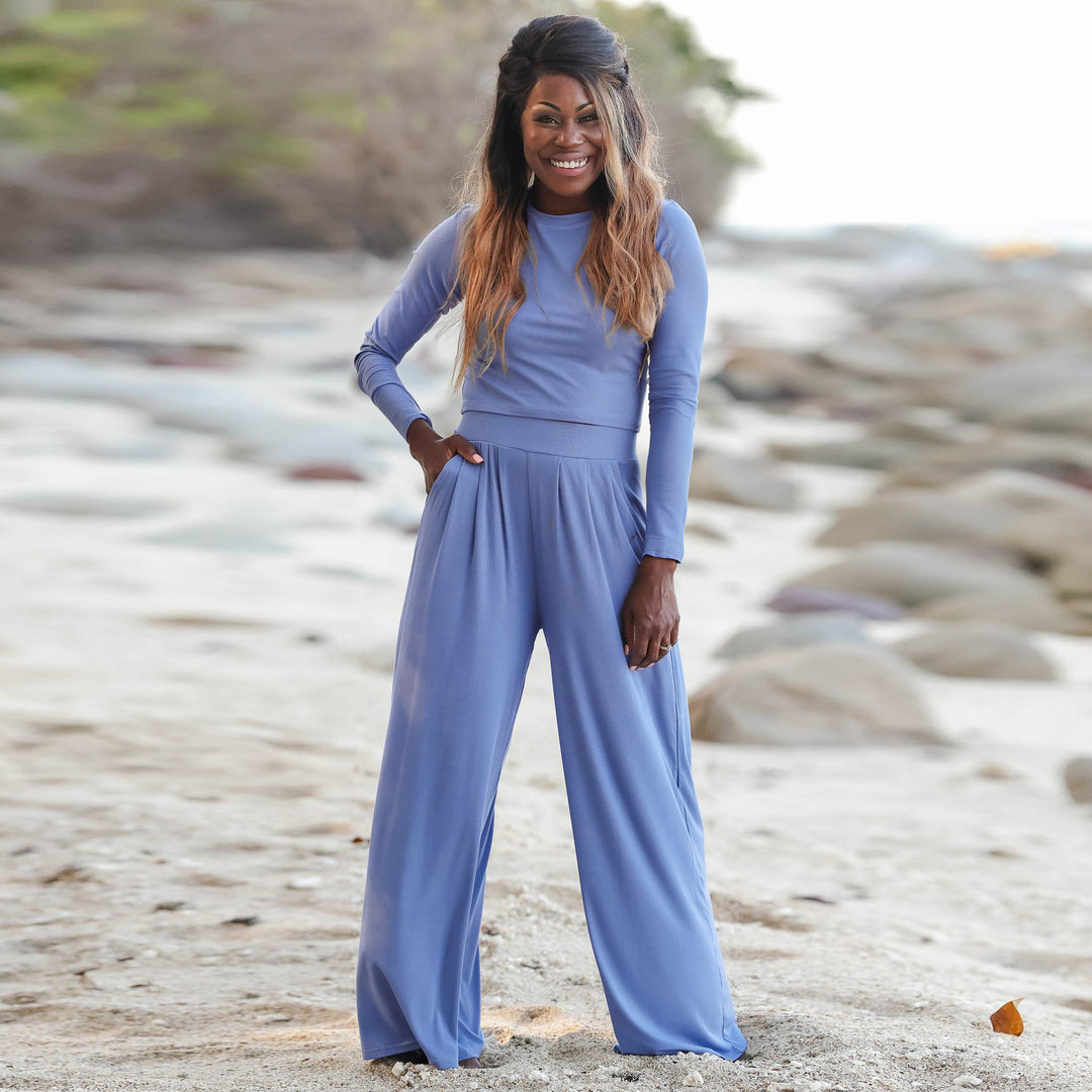 Damen Stilvolles Jumpsuit Nord Taschen