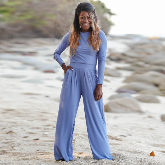 Damen Stilvolles Jumpsuit Nord Taschen