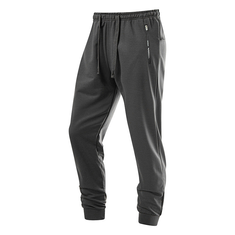 Herren Sportliche Jogginghose mit Reißverschlusstaschen Elastischem Bund und Schlankem Schnitt Nord Taschen