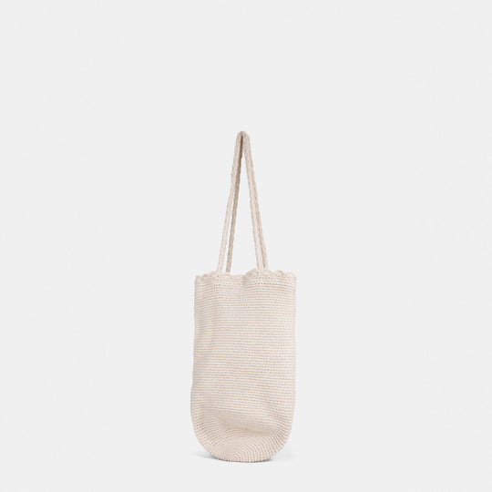 Damenhandtasche aus natürlichen Materialien mit fröhlichem Kirschdesign Nord Taschen