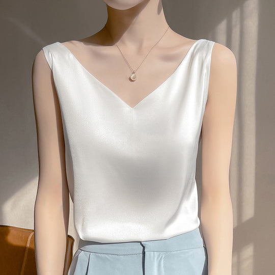 Seiden Damen Tanktop