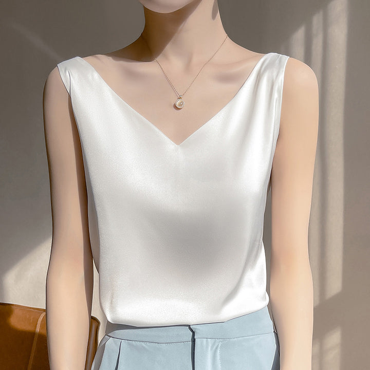 Seiden Damen Tanktop