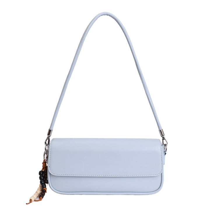 Damen elegante Handtasche mit dekorativem Anhänger Nord Taschen