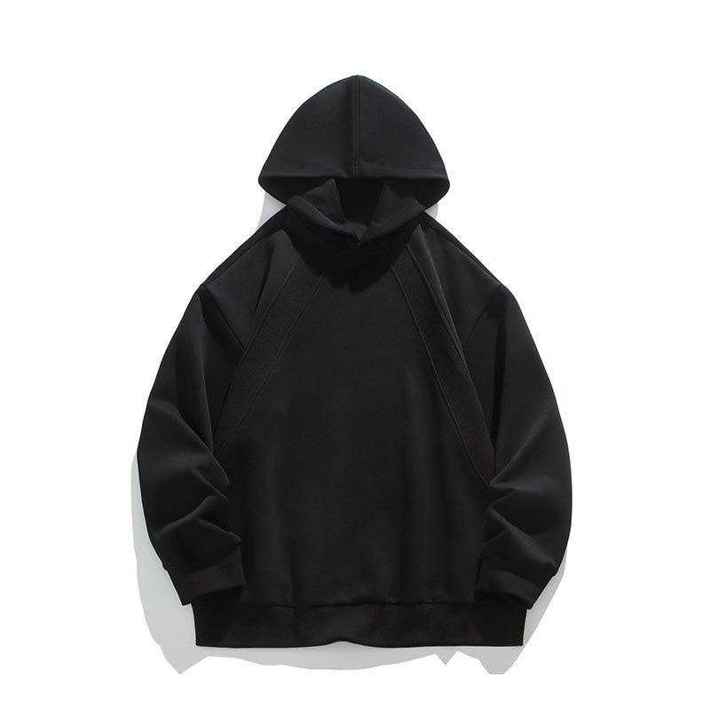 Herren Oversize-Kapuzenpullover mit Raglannähten und minimalistischem Streetwear-Design Nord Taschen