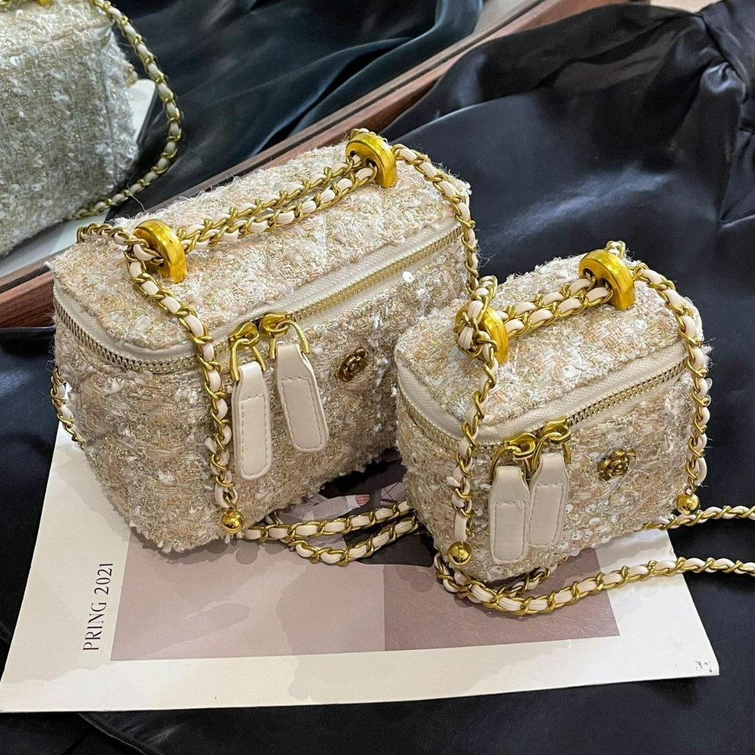Damen Mini-Handtasche mit abnehmbarem Schultergurt Nord Taschen