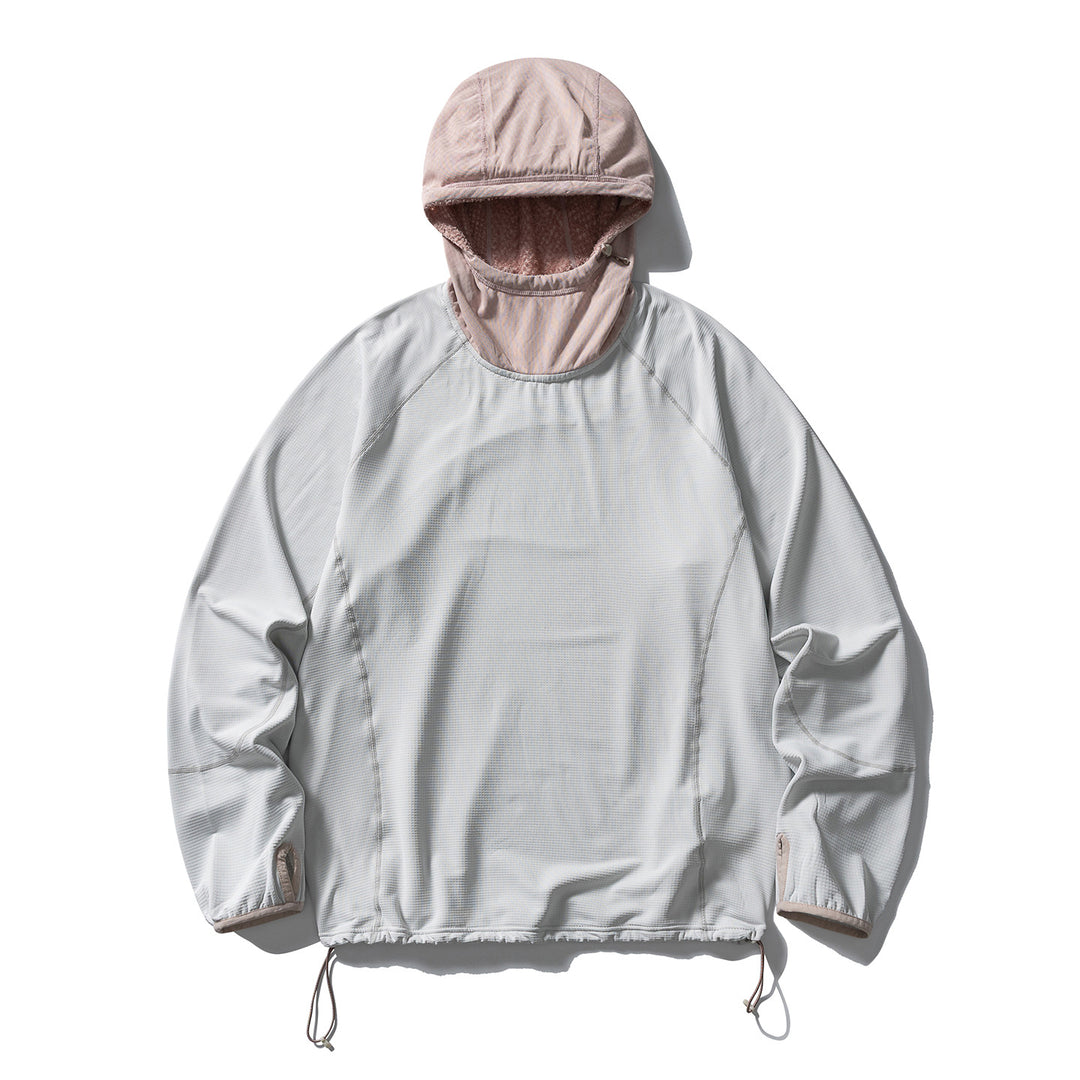 Unisex Technischer Kapuzenpullover mit verstellbarem Saum, isolierter Innenkapuze und Daumenöffnungen Nord Taschen