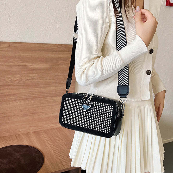 Damen Glamouröse Handtasche mit Strassbesatz Nord Taschen