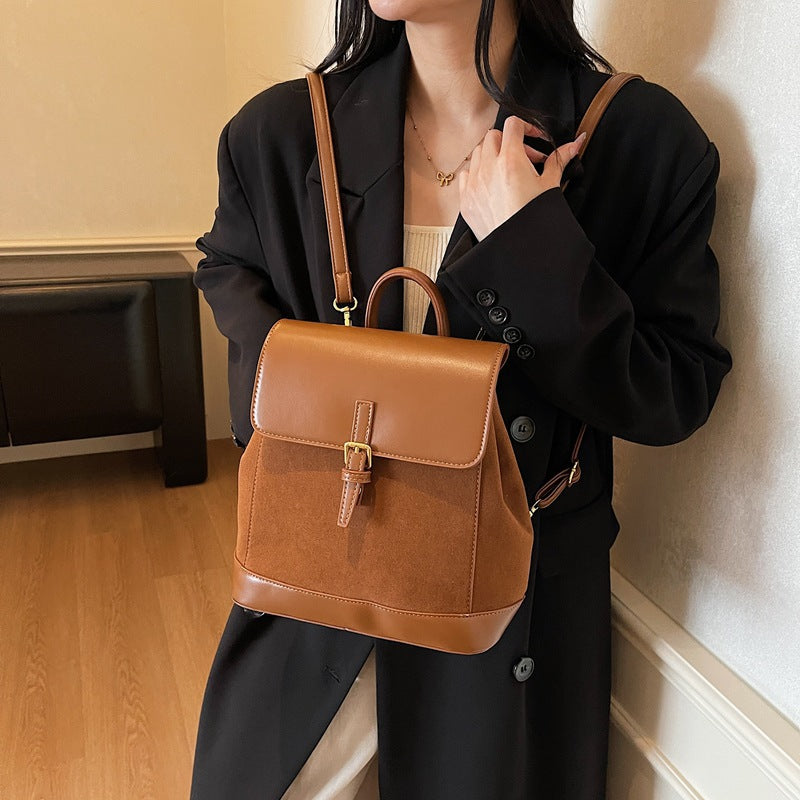 Damen klassische Rucksack-Handtasche mit abnehmbarem Schulterriemen Nord Taschen
