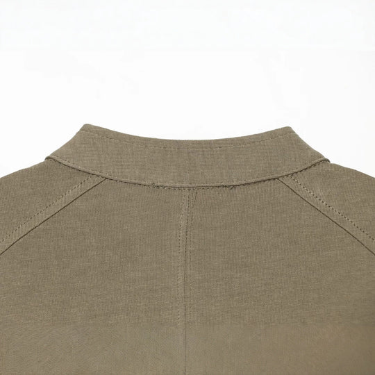 Damen Kurzärmelige militärisch-inspirierte Weste mit Zierriegeln und Metallknöpfen Nord Taschen
