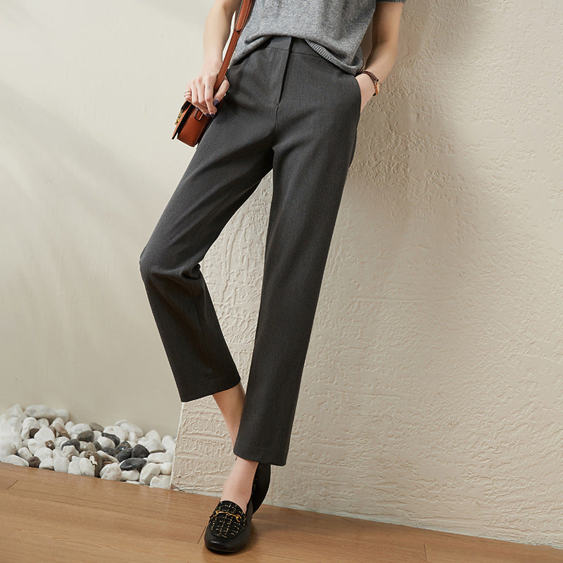Damen Elegante und bequeme Hose mit schmalem Schnitt Nord Taschen