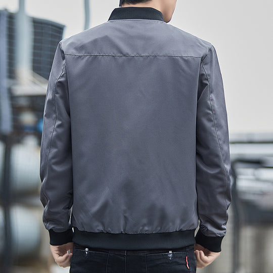Herren Leichter winddichter Tech‑Bomber mit Rippbündchen und minimalistischen Nahtdetails Nord Taschen