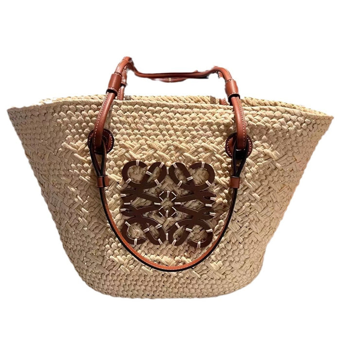 Damen Shopper-Tasche im eleganten Woven-Stil Nord Taschen