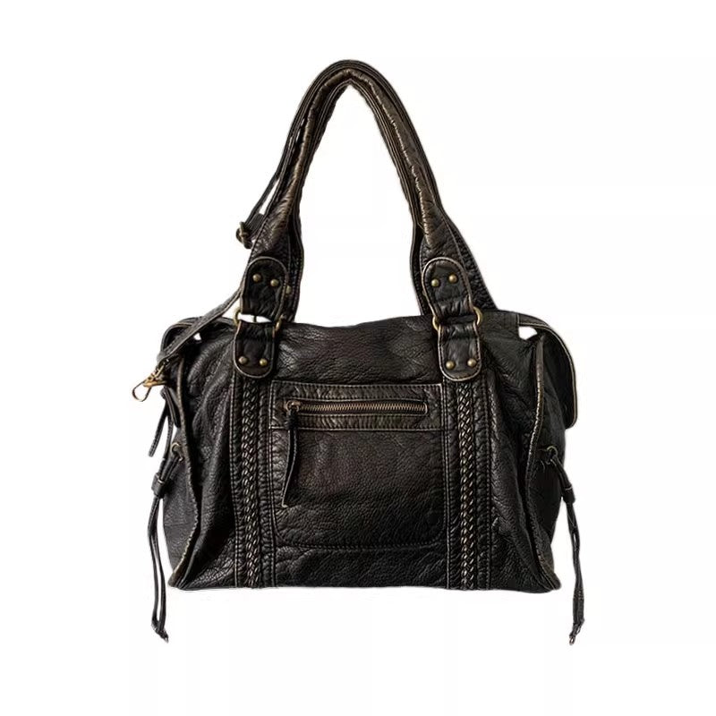 Damen Hobo-Tasche mit praktischen Reißverschlussfächern und eleganter Struktur Nord Taschen