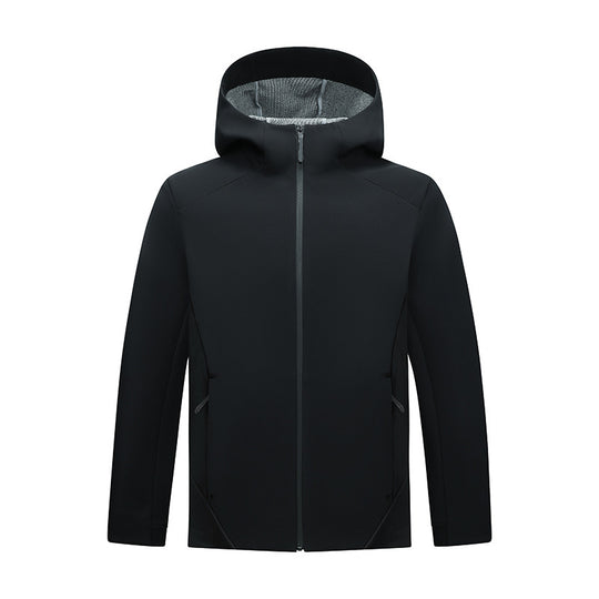 Damen Taillierte Softshelljacke mit Kapuze und Fleecefutter Nord Taschen
