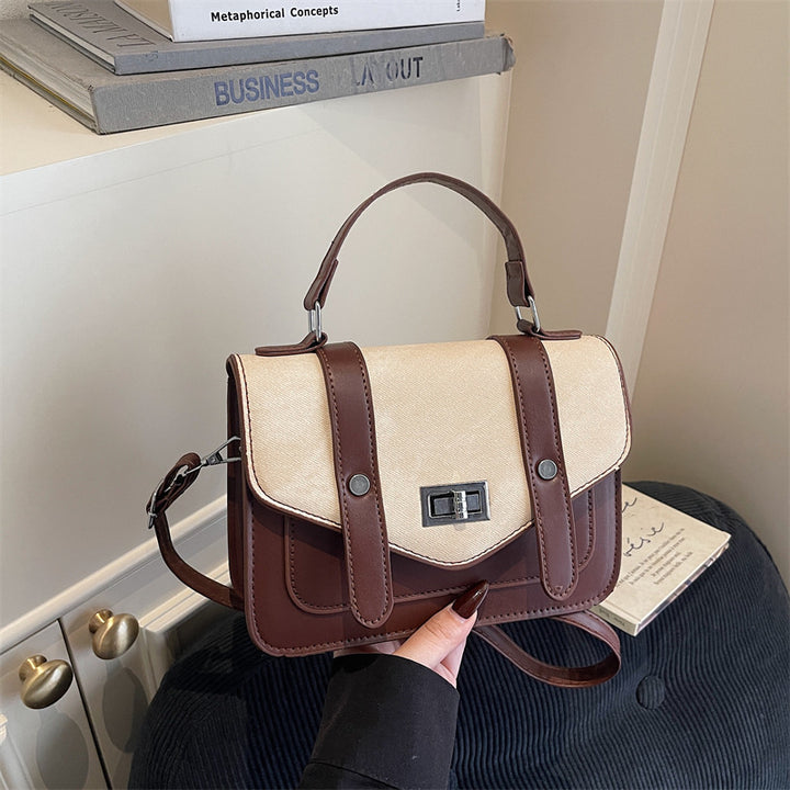 Damen Schultertasche mit strukturiertem Design und abnehmbarem Henkel Nord Taschen