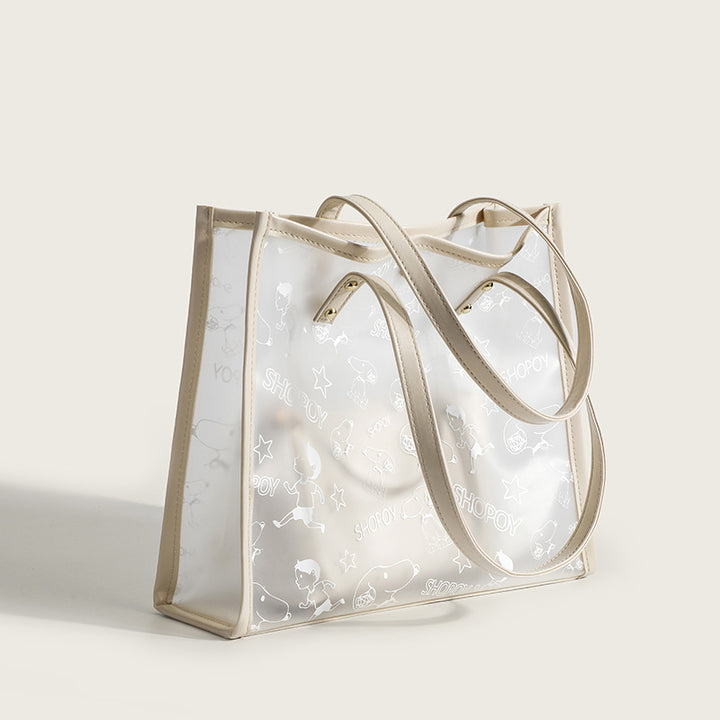 Damen Shopper-Tasche mit praktischem Innenfach und trendigem, klaren Design Nord Taschen